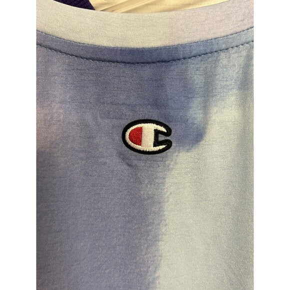 Lot 2 Womens Tank And Sweatshirt Blue Purple Green Workout Bike Pocket - Picture 14 of 14